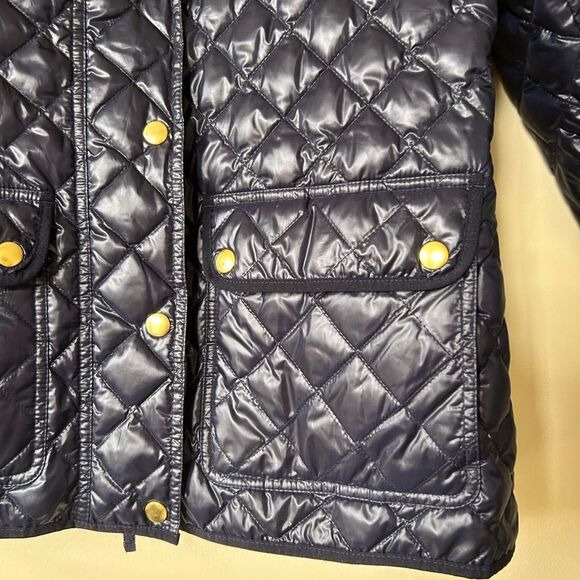 J.Crew Shinny Quilted Down Blend Jacket - Picture 7 of 8